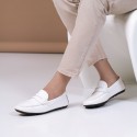 m09 Blanc Cuir