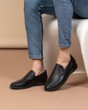 College Noir cuir