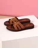 Mule Cuoio Daim