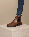 Boot Camel Cuir
