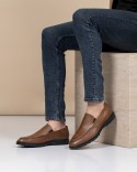 Loafer Cuoio Cuir