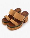 Sabot Femme Taupe SV Daim