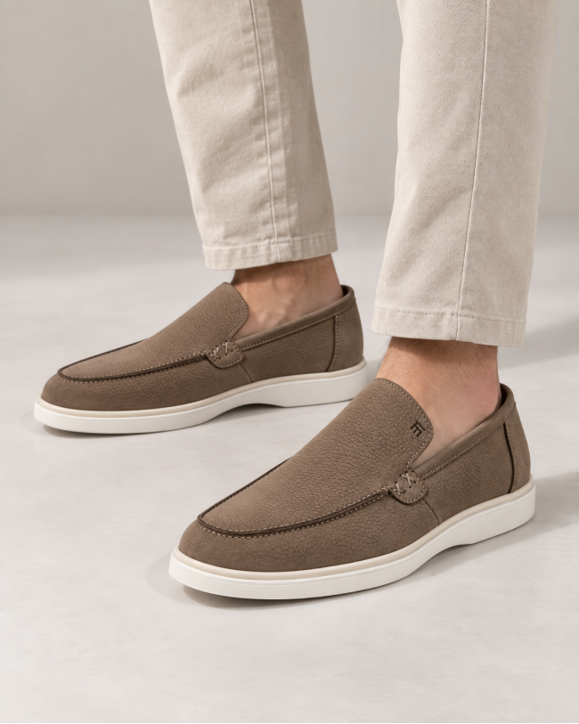 Collége Vert Argile Nubuck